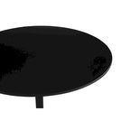 Table à manger ronde Table de cuisine moderne de 80 cm, design tulipe avec pied, table décontractée médiévale pour 2 à 4 personnes