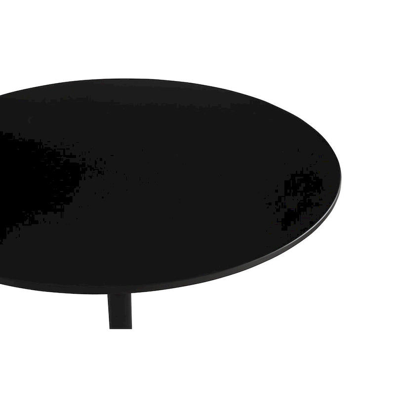 Table à manger ronde Table de cuisine moderne de 80 cm, design tulipe avec pied, table décontractée médiévale pour 2 à 4 personnes